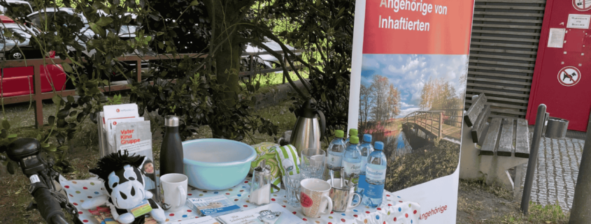 Angehörigencafé vor der JVA Nürnberg